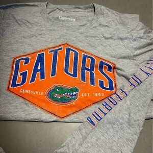 Florida Gators Football cotton long sleeve shirt men’s medium